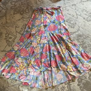Matilda Jane floral maxi skirt, size small